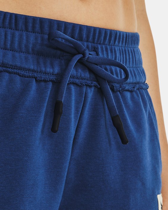 Women's Project Rock Terry Shorts in Blue image number 3